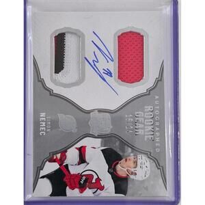 Simon Nemec Autographed Rookie Gear Hockey Trading Card